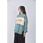 (XL) whiiy落肩綠色長袖上衣二手衣, , large