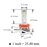 [PA LED] U723｜白光 LED 大燈 霧燈 遠燈 9012(HIR2), , large