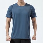【AREXSPORT】AS-7442 加大碼男 男冰絲上衣 涼感科技 男上衣短袖 單導流網眼速乾 男冰絲衣 運動上衣, , large