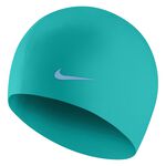 NIKE Solid 成人競速矽膠泳帽 低過敏 93060, , large
