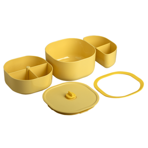 ZING Daily Bento Box Full Set-Simple White