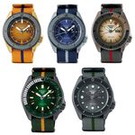 SEIKO 精工 5 Sports x 火影忍者 鳴人 聯名限量機械錶SRPF70K1/4R36-10B0O, , large