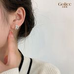【Gulicc】古莉可 耳環 輕奢鋯石耳飾, , large
