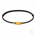 【TLH】母親節限定 黃金墜項鍊 純金999 歲月長隨 守護系列 轉運手繩 約重0.05錢&plusmn;0.01 附贈母親節專屬包裝 (生日 送禮), , large