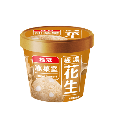 桂冠冰室極濃花生冰淇淋(每杯90g)