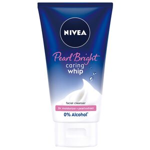 NIVEA Pearl White Caring Wipe Foam 100ml