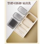 【AOTTO】三格多功能桌面文具收納盒(TA-200), , large