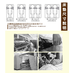 【KIKY】烏拉圭升級記憶蓆面護脊硬式彈簧床墊5尺, , large