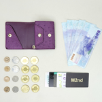 【M2nd】Ostrich Tri-fold Wallet, , large
