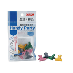 【COX 三燕】22mm 彩色 鐵 圓票夾 12包/組 HD-022, , large