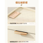 【AOTTO】55面寬仿皮革五層收納櫃(AC-079W), , large