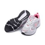 DIADORA迪亞多那 輕量專業慢跑鞋 女運動鞋 女鞋 時尚 百搭 透氣 舒適 穩定 保護後跟 耐磨 止滑 白藍 灰粉, , large