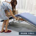 [台客嚴選] 可拆洗-移動式收納摺疊沙發床椅　碧綠, 碧綠, large