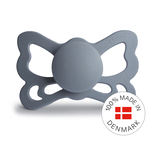 FRIGG Butterfly - Anatomical Silicone Pacifier - Great Gray - Size 2, , large