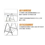 【雙手萬能】不鏽鋼蝶型曬衣架升級版 輕巧好收 穩固耐重 免組裝, , large