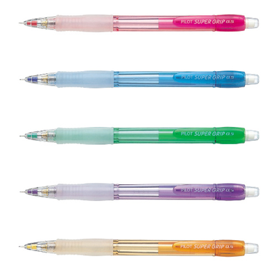 【PILOT 百樂】透明七彩自動鉛筆 0.5mm / 支 H-185N - 多款可選