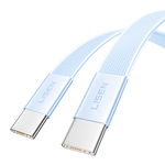 【LISEN】L601 AIR CABLE SERIES C TO C 60W 100cm BLUE, , large