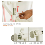 【Y HOUSE】Macaron pink double-rod hanger, open hanger, clothes rail - blue, , large