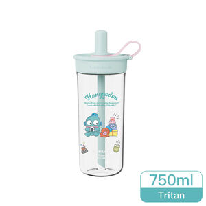樂扣樂扣嚼對FUN飲吸管杯750ml-人魚漢頓