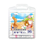 柴語錄36色丙烯顏料彩繪筆, , large