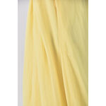 (S) 吊帶無袖黃色洋裝二手衣, , large