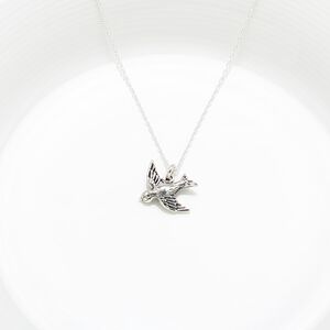 【Angel & Me】展翅 飛翔 小鳥 s925 純銀 項鍊 生日 聖誕節禮物