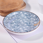 8吋陶瓷深盤【20款可選】陶瓷 圓盤 菜盤 濃湯盤 水餃盤 牛排盤 沙拉盤 水果盤 北歐風 卡通 赫本風 陶瓷盤 田園風 盤子, , large