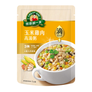 得意的一天滴雞精高湯粥玉米雞肉320g