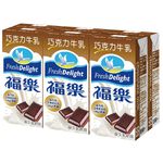 福樂巧克力牛乳(保久乳)200ml, , large