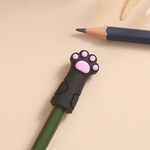 Silicone Cat Paw Pencil Cap, , large