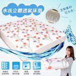 【格藍傢飾】超健康1CM排汗防菌6D透氣床墊-單人加大 雙人 雙人加大 降溫涼墊支撐床墊 空氣床墊 可水洗, , large