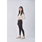 (S) asics運動質感黑色長褲二手衣, , large