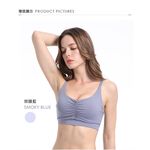 【LOTUS】零壓迫3D微調美胸無鋼圈內衣 柔霧黑, , large