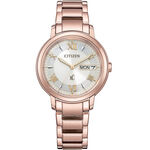 CITIZEN 星辰 XC 亞洲限定 光動能大三針女錶 EW2426-62A, , large