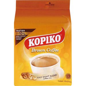 KOPIKO三合一即溶黃糖咖啡
