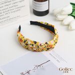 【Gulicc 】古莉可 髮箍 韓國碎花ins寬頭箍, , large