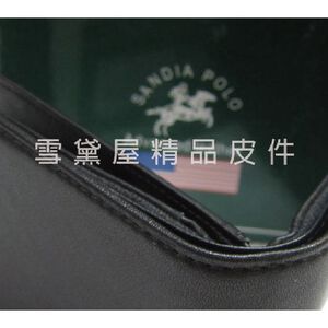 ~雪黛屋~SANDIA-POLO 短夾專櫃男仕短夾100%進口軟牛皮加長尺寸固定型證夾附品牌禮盒BSD0107A1560,  ~雪黛屋~SANDIA-POLO 短夾專櫃男仕短夾100%進口軟牛皮加長尺寸固定型證夾附品牌禮盒BSD0107A1560