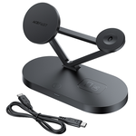 【ACEFAST】Desktop 3-in-1 Wireless Charging Holder, , large