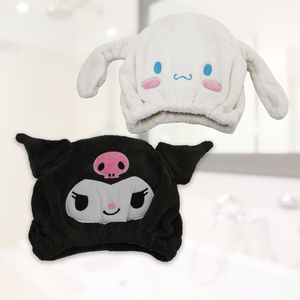 日本進口Santan造型吸水乾髮帽-2入