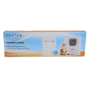 Aclium Drawer Liners (30 PCS) - For Automatic Cat Litter Box