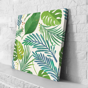 VisualSonic Artwork Speaker- Jungle Leaf