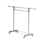 Double-layer clothes hanger, , large