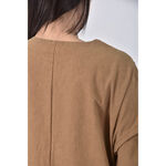 (4XL（含）以上) jardinet高腰直線條棕色連身裝二手衣, , large