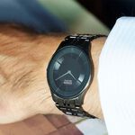 CITIZEN 星辰 光動能紳士超薄經典手錶 禮推薦-黑/36.2mm AR3017-58E, , large