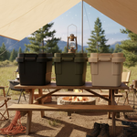 【AOTTO】30L無印款軍規高耐重扣式多功能提把收納箱-2入(AL-2203W*2), , large