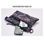 SOLIS 狩獵迷彩系列側背小包-附迷你包-冷冽黑, , large