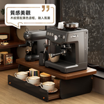 【上手家居】木紋桌上收納盒-43cm(茶包收納盒/茶包收納/茶包收納架/咖啡收納架/膠囊咖啡架), , large