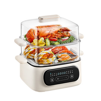 【SONGEN松井】日系多功能雙層智慧型蒸煮鍋/電火鍋/電蒸鍋/美食鍋/料理鍋 (SG-1021MS-E)