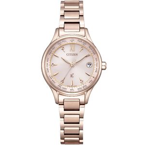 CITIZEN 星辰 Hebe田馥甄廣告款 XC 台灣限定 光動能電波萬年曆女錶 EC1193-55X