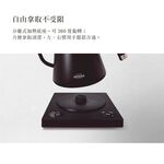 AIWA 愛華 1.0L 精準溫控手沖電茶壼 AA-K21GC 黑色, , large
